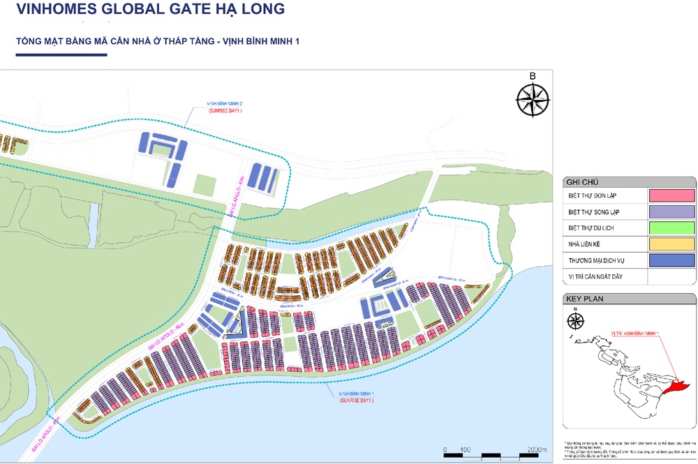 Vịnh Bình Minh – Châu Mỹ – Vinhomes Global Gate Hạ Long Quảng NInh