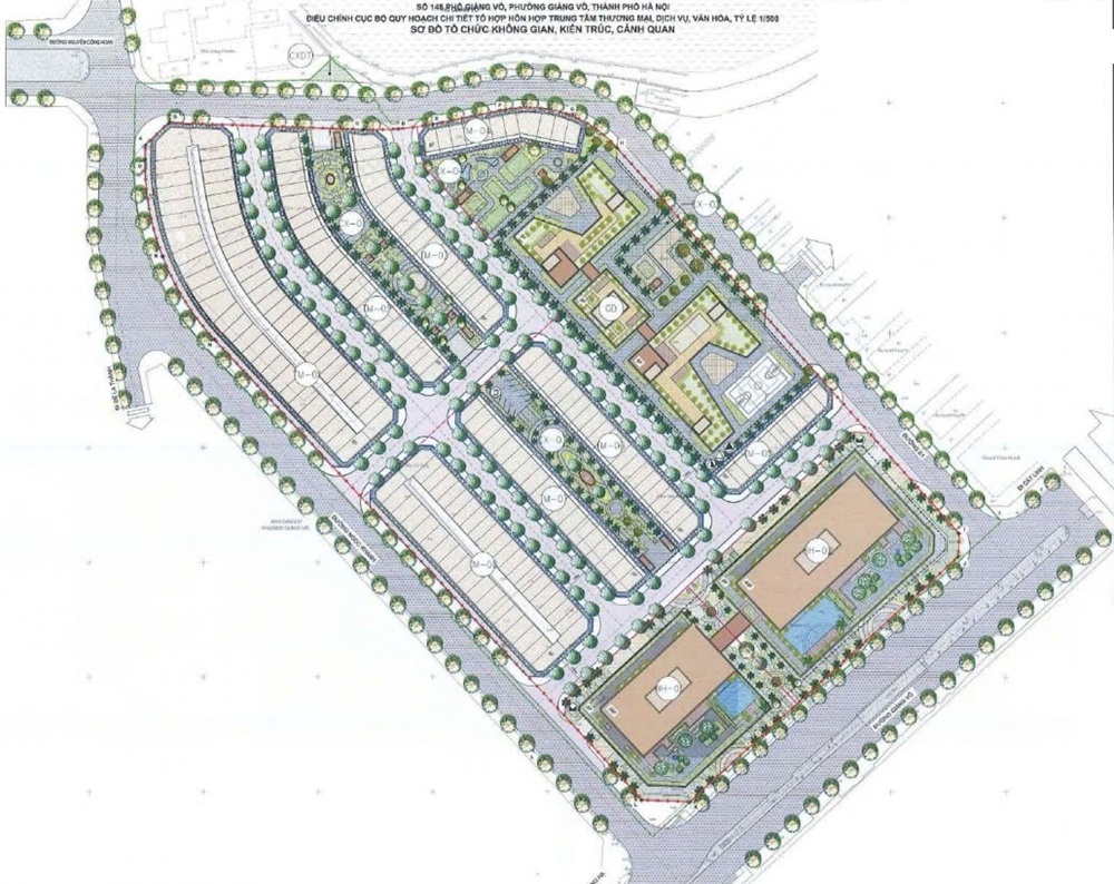 Vinhomes The Gallery Giảng Võ mở bán 199 căn shophouse và căn hộ dịch vụ