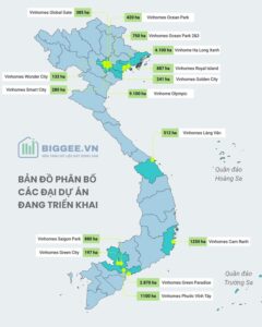 Các dự án Vinhomes triển khai bán hàng năm 2026 giá gốc