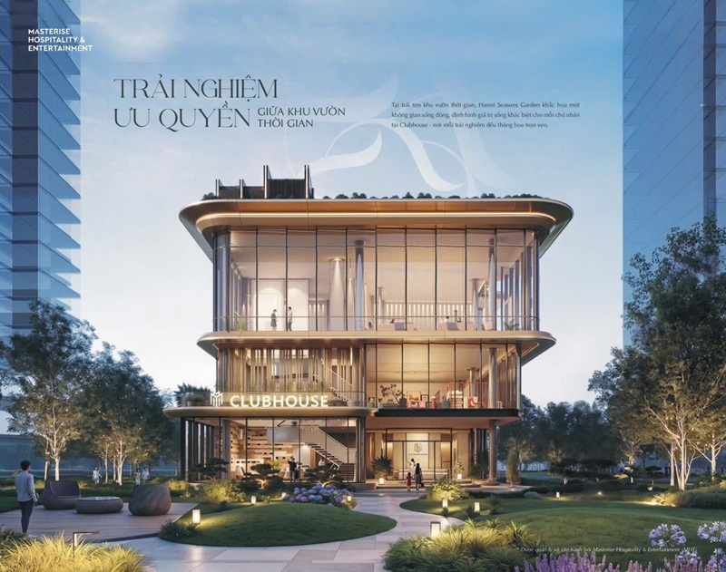 Clubhouse Hà Nội Seasons Garden Masterise Homes Nguyễn Trãi