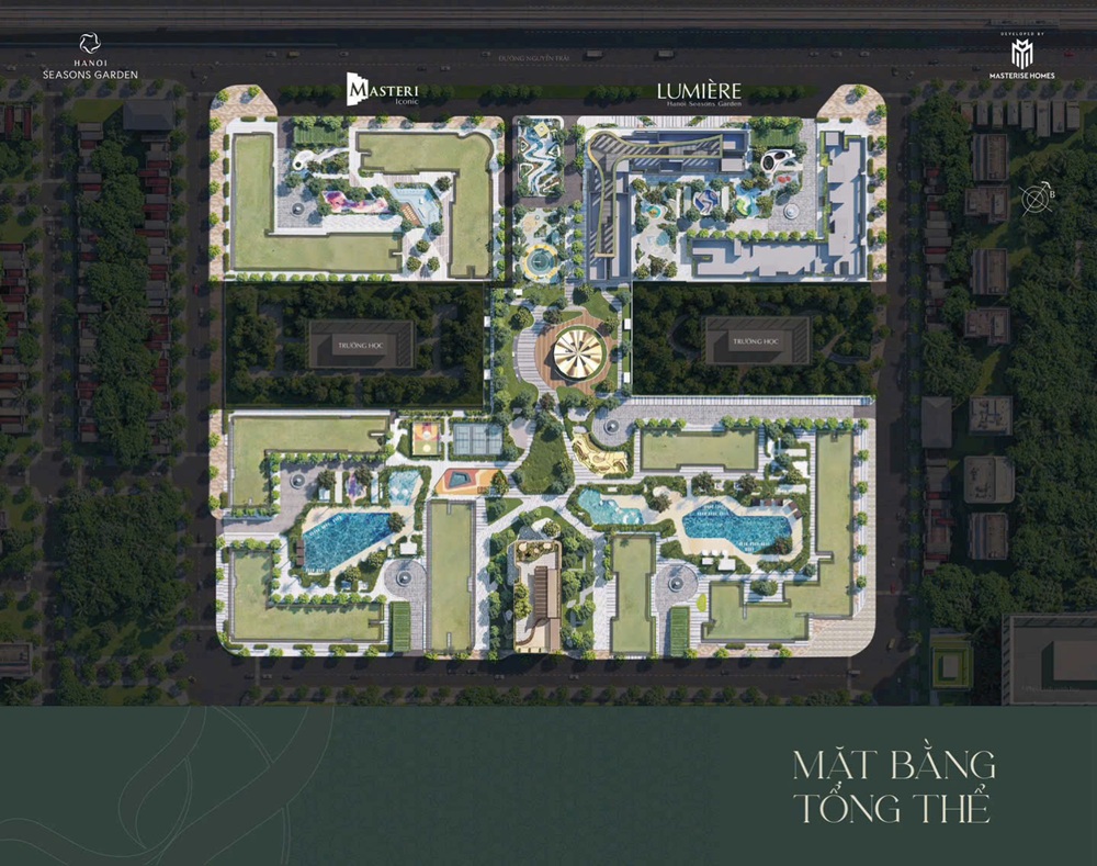 Dự án căn hộ chung cư Hà Nội Seasons Garden Masterise Homes Nguyễn Trãi giá rẻ