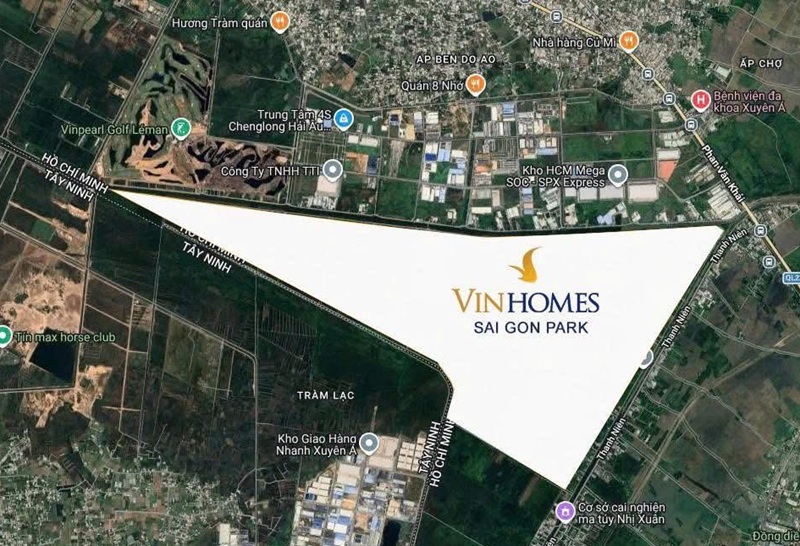 Vinhomes Sài Gòn Park quy hoạch tổng thể
