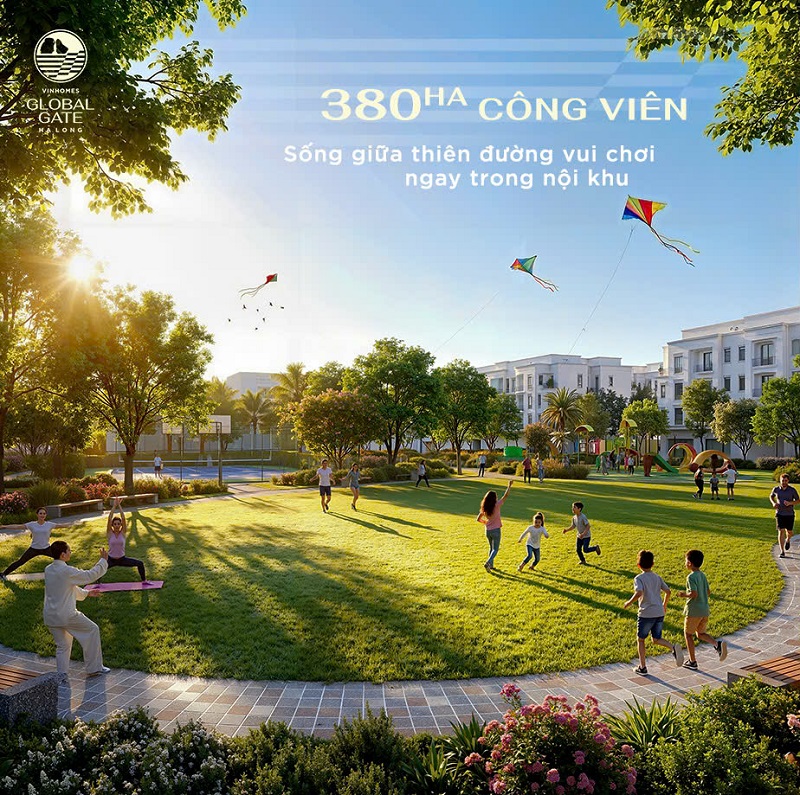 Công viên The Sunrise Bay Vinhomes Global Gate Hạ Long