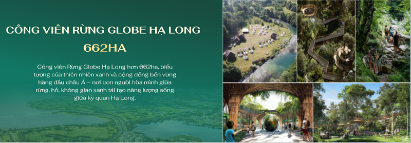 Công viên rừng Khu đô thị Vinhomes Quảng Ninh