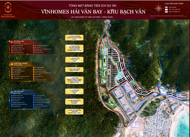 Tiện ích khu Bạch Vân Vinhomes Hải Vân Bay Đà Nẵng