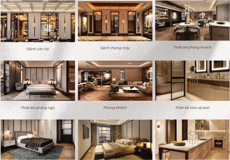 Thiết kế nội thất Masterise Hàng Bài – The Grand Hanoi