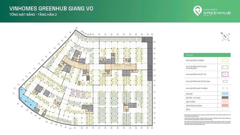 Bán slot chỗ đỗ xe Vinhomes Greenhub Giảng Võ Vinhomes The Gallery Giảng Võ