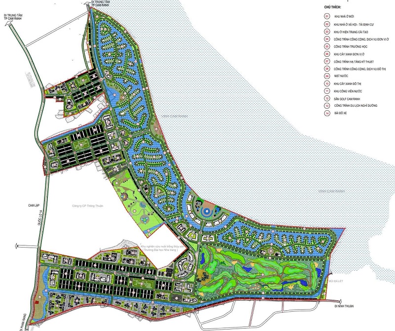 Mặt bằng Vinhomes Cam Ranh
